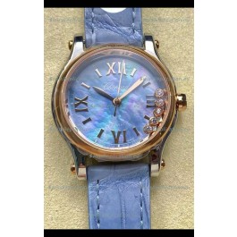 Chopard Happy Sport 1:1 Mirror Swiss Automatic Replica Watch 36MM in Rose Gold Casing