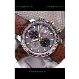 Chopard Classic Racing Chronograph 1:1 Mirror Replica Watch in Steel Casing - Grey Dial 