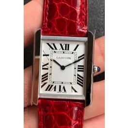 Cartier Tank Solo Swiss Quartz Watch in Stainless Steel Casing - 24MM Wide