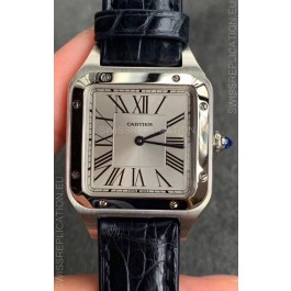 Cartier Santos Dumont 1:1 Mirror Swiss Replica Watch in Steel Casing 42MM 