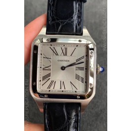 Cartier Santos Dumont 1:1 Mirror Swiss Replica Watch in Steel Casing 38MM