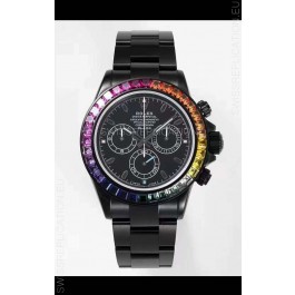 Rolex Daytona Blaken Edition Swiss 1:1 Mirror Replica Cal.4130 Movement PVD Casing