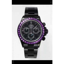 Rolex Daytona Blaken Edition Swiss 1:1 Mirror Replica Cal.4130 Movement PVD Casing