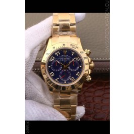 Rolex Cosmograph Daytona 116508 Yellow Gold Original Cal.4130 Movement - 904L Steel Watch