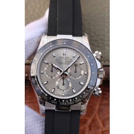 Rolex Cosmograph Daytona 116509 White Gold Original Cal.4130 Movement - 904L Steel Watch