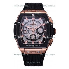 Hublot Spirit of Bang Rose Gold Casing Ceramic Bezel - 42MM Swiss Replica