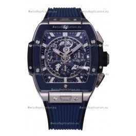 Hublot Spirit of Bang Titanium Casing Ceramic Bezel Blue Dial - 42MM Swiss Replica