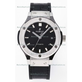 Hublot Super Clone Classic Fusion Titanium 38MM 1:1 Mirror Replica Watch Black Dial