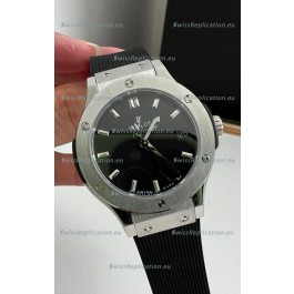 Hublot Classic Fusion Stainless Steel 33MM Black Dial Swiss Quartz Movement Watch 1:1 Mirror Quality