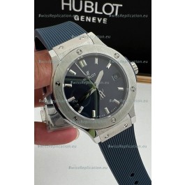 Hublot Classic Fusion Stainless Steel 33MM Blue Dial Swiss Quartz Movement Watch 1:1 Mirror Quality
