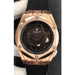 Hublot Big Bang Sang Bleu Rose Gold 1:1 Mirror Replica Edition - 45MM 