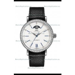 IWC Portofino IW659601 Automatic Moon Phase Steel Casing Watch in White Dial 37MM