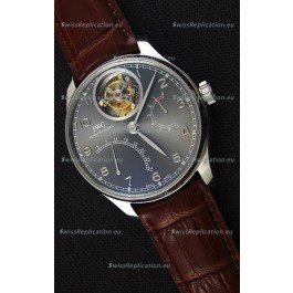 IWC Portugieser Tourbillon Mystere Retrograde Silver Dial UPDATED 2019 Version 