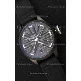 IWC Pilot Top Gun Concept Edition Replica Watch in PVD Coated Case 45.5MM