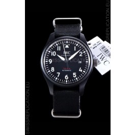IWC Pilot's Automatic Top Gun 1:1 Mirror Replica Watch in Ceramic Case