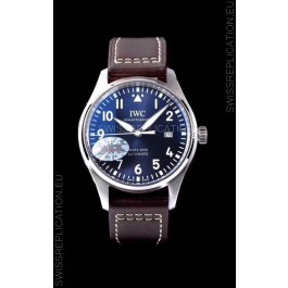 IWC Pilot's MARK XVIII IW327010 Steel Blue Dial Le Petit Prince 904L Steel 1:1 Mirror Replica