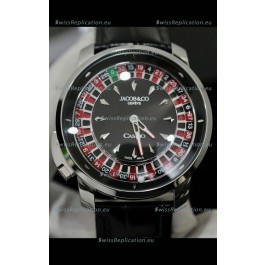 Jacob and Co Roulette Edition Replica Watch in Stainless Steel Casing 