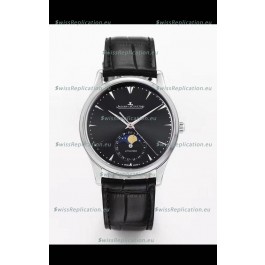 Jaeger LeCoultre Master Ultra Thin Moon 904L Steel 1:1 Mirror Replica Watch