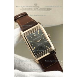 Jaeger-LeCoultre Reverso DuoFace Rose Gold Casing Watch in Swiss Automatic Movement