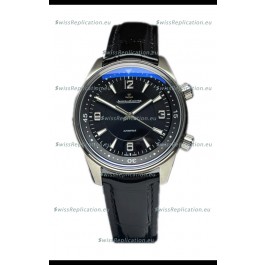 Jaeger LeCoultre Polaris Automatic Black Dial Steel Casing 41MM Swiss Replica Watch 