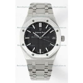 Audemars Piguet Royal Oak 15500 41MM Black Dial 904L Steel CALIBRE 4302 Movement 1:1 Mirror Replica