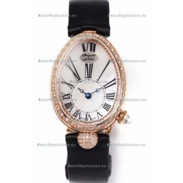 Breguet Reine De Naples Ladies Rose Gold Swiss 1:1 Edition Replica Watch 
