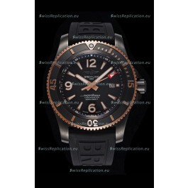 Breitling Superocean Automatic 46 Black Steel - Black Dial in DLC Coated Casing 