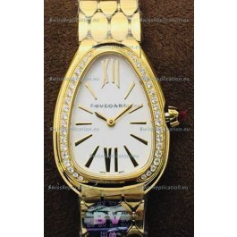 Bvlgari Serpenti Seduttori Edition Watch in Yellow Gold Case 1:1 Mirror Replica