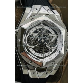 Hublot Big Bang UNICO Sang Bleu II Stainless Steel 1:1 Mirror Quality Swiss Replica Watch 