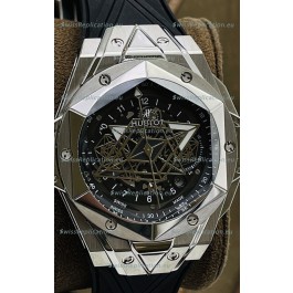 Hublot Big Bang UNICO Sang Bleu II Stainless Steel 1:1 Mirror Quality Swiss Replica Watch 