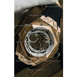 Hublot Big Bang UNICO Sang Bleu II Rose Gold 1:1 Mirror Quality Swiss Replica Watch 