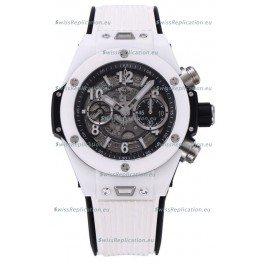 Hublot Big Bang Unico White Ceramic Casing 1:1 Mirror Edition Swiss Replica Watch