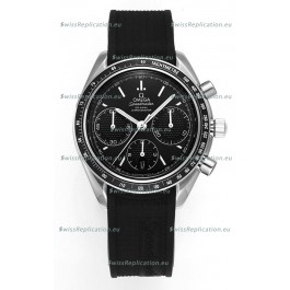 Omega Speedmaster Racing 904L Steel Chronograph 1:1 Mirror Replica in Black Dial