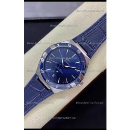 Omega Co-Axial Constellation 41MM 904L Steel Blue Dial 1:1 Mirror Replica Watch