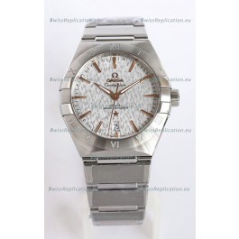 Omega Co-Axial Constellation 41MM 904L Steel Grey Dial 1:1 Mirror Replica Watch