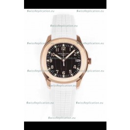 Patek Philippe Aquanaut 5167R Rose Gold 1:1 Mirror Replica Watch - Black Dial