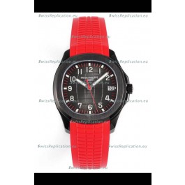 Patek Philippe Aquanaut 5167 Black Venom Edition 1:1 Mirror Replica Watch - Red Strap