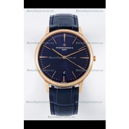 Vacheron Constantin Patrimony Rose Gold 1:1 Mirror Replica Watch 40MM 904L Steel 