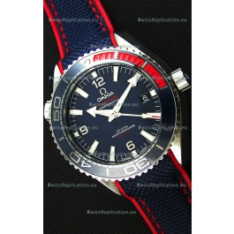 Omega Seamaster Planet Ocean Pyeong Chang 2018 Swiss Replica 1:1 Mirror Edition