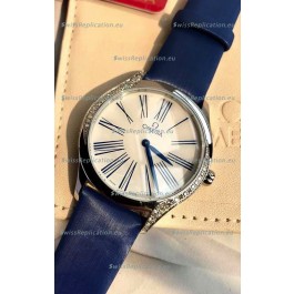 Omega De Ville Tresor Edition Swiss Quartz Watch 36MM Steel Casing White Dial