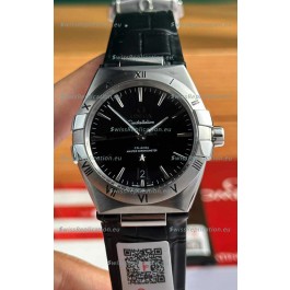 Omega Co-Axial Constellation 39MM 904L Steel Black Dial 1:1 Mirror Replica Watch
