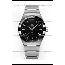 Omega Co-Axial Constellation Stainless Steel Black Dial 1:1 Mirror Replica 41MM