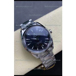 Omega Aqua Terra 150M Blue Dial 904L Steel Casing Blue Dial 1:1 Mirror Replica 41MM 