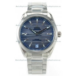 Omega Aqua Terra 150M Summer Blue Dial 904L Steel Casing 1:1 Mirror Replica 41MM 