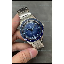 Omega Seamaster 300 "Summer Blue" 1:1 Mirror Swiss Replica Watch