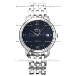 Omega De Ville Co-Axial Chronometer 36.8MM Swiss Replica Watch in Dark Blue Dial 