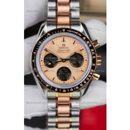 Omega Speedmaster Professional Moonwatch Two Tone Sedna Gold Swiss Replica Watch