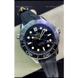 Omega Seamaster Diver 300M Edition 1:1 Mirror Replica Watch in Black Dial 