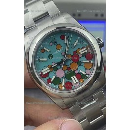 Rolex Oyster Perpetual REF# 124300 Celebration Dial in 41MM ETA 3230 Automatic Movement Watch 