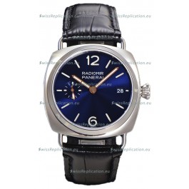 Panerai Radiomir PAM1293 Quaranta 40MM 904L Steel Blue Dial Watch in 1:1 Mirror Replica 